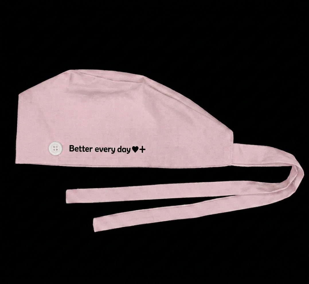 Better Every Day scrub cap – Pink (small)